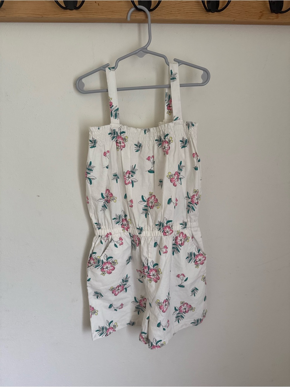 Carters Floral One-Piece Romper
